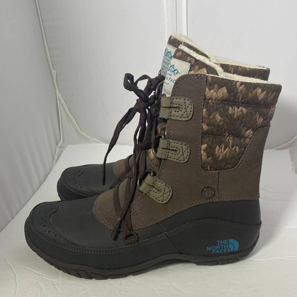 The North Face women's waterproof winter boots size 6.5 - Picture 2 of 9